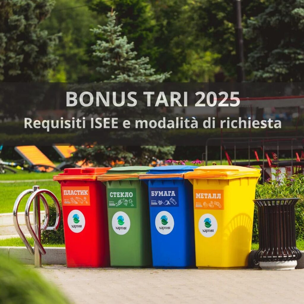 Bonus TARI 2025: Riduzione sulla Tassa Rifiuti per Famiglie Svantaggiate